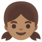 Google dla platformy girl: medium skin tone