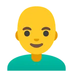 Google प्लेटफ़ॉर्म के लिए man: bald