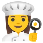 woman cook for Google platform