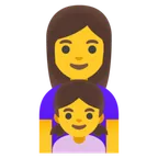 Google dla platformy family: woman, girl