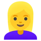 Google 平台中的 woman: blond hair