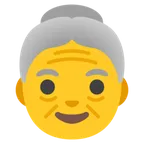 old woman para la plataforma Google