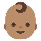 Google dla platformy baby: medium skin tone