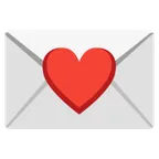 Google platformon a(z) love letter képe