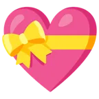 heart with ribbon for Google platform