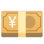 yen banknote untuk platform Google