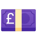 pound banknote for Google platform