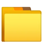file folder voor Google platform