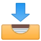 inbox tray para la plataforma Google