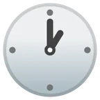 Google 平台中的 one o’clock