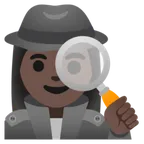 woman detective: dark skin tone per la piattaforma Google