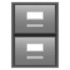 Google प्लेटफ़ॉर्म के लिए file cabinet