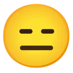 Google cho nền tảng expressionless face