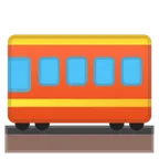 Google प्लेटफ़ॉर्म के लिए railway car