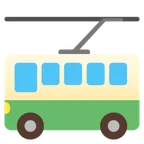 trolleybus per la piattaforma Google