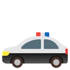 Googleプラットフォームのpolice car