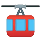Google 平台中的 aerial tramway