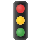 vertical traffic light for Google-plattformen