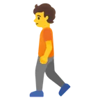 Google প্ল্যাটফর্মে জন্য person walking