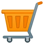 Google 平台中的 shopping cart