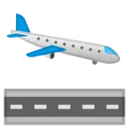 Google 플랫폼을 위한 airplane arrival