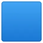 Google प्लेटफ़ॉर्म के लिए blue square