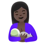 breast-feeding: dark skin tone สำหรับแพลตฟอร์ม Google