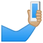selfie: medium-light skin tone per la piattaforma Google