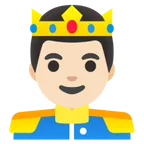 prince: light skin tone untuk platform Google
