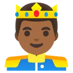 prince: medium-dark skin tone untuk platform Google