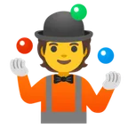 person juggling untuk platform Google
