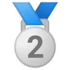 Google platformon a(z) 2nd place medal képe