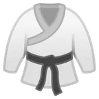 Google 平台中的 martial arts uniform