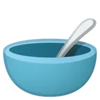 Google 平台中的 bowl with spoon