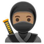 ninja: medium skin tone pentru platforma Google