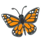 Google প্ল্যাটফর্মে জন্য butterfly