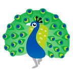 Google platformon a(z) peacock képe