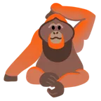 orangutan alustalla Google