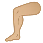 leg: medium-light skin tone untuk platform Google