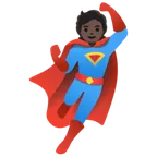 superhero: dark skin tone per la piattaforma Google