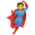 superhero עבור פלטפורמת Google
