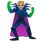 man supervillain: medium-light skin tone สำหรับแพลตฟอร์ม Google