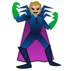 supervillain: medium-light skin tone für Google Plattform