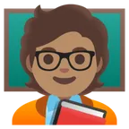 Google platformon a(z) teacher: medium skin tone képe