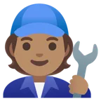 mechanic: medium skin tone per la piattaforma Google