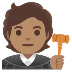 judge: medium skin tone voor Google platform