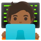 Google dla platformy technologist: medium-dark skin tone
