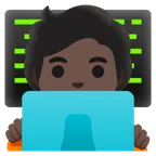Google dla platformy technologist: dark skin tone
