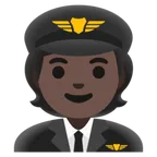 pilot: dark skin tone para a plataforma Google