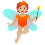 fairy: medium-light skin tone для платформы Google